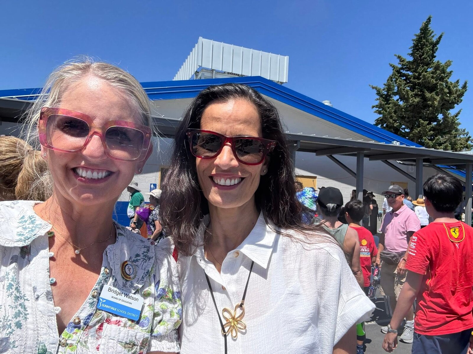 With Bridget Watson of the Sunnyvale School District Board of Education